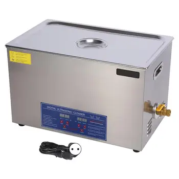 

3/6/10/15/22/30L Digital Industry Ultrasonic Cleaner Heated Timer Ultra Sonic Jewelry Tools Cleaning Machine Local Fast Shipping