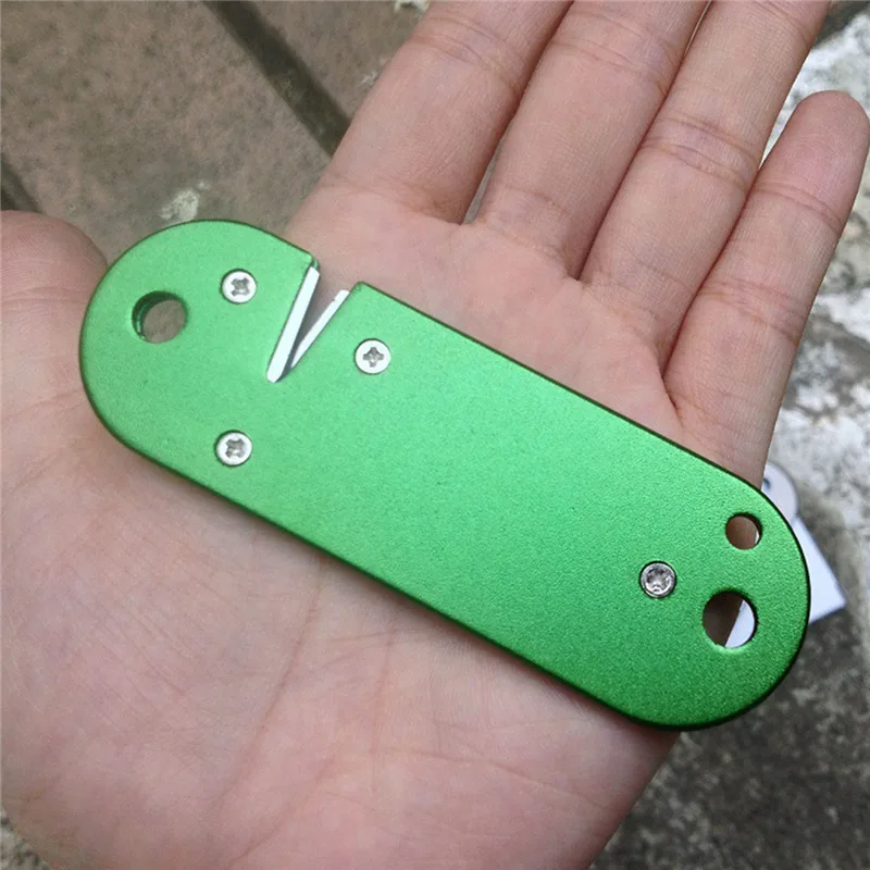 

TAD Outdoors Camping Super-hard Tungsten Steel Knife Sharpener Portable Grindstone Hiking EDC Tool