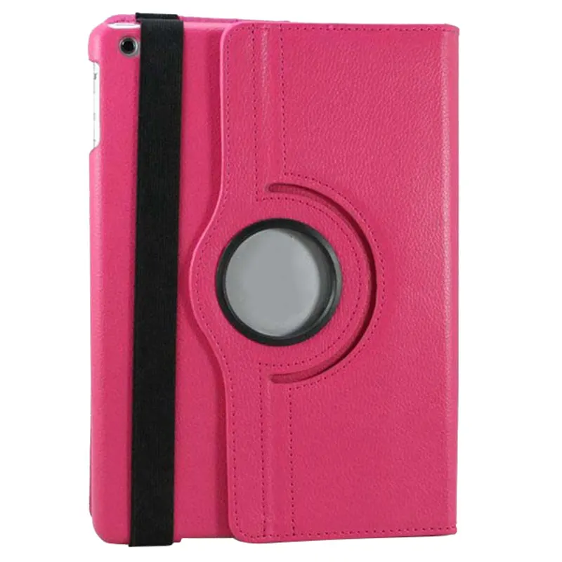 Чехол-книжка из искусственной кожи ультра тонкий 360 градусов вращающийся чехол