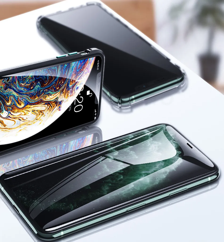 200D закаленное стекло для iPhone 7 8 6 6s Plus защита экрана Защитное стекло для iPhone 11 Pro X XR XS Max стекло