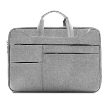 Сумка для ноутбука Оксфорд на молнии сумка для ноутбука портфель сумка 15,6 дюймов светильник Серый Полиэстер