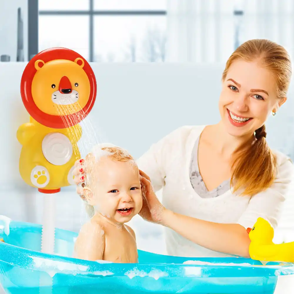 Bathtub Showers Bathing Suckers Spray Games Baby Bath Toy Kids Water Toys Baby Cartoon Animals Toys Suckers Spray Water Games