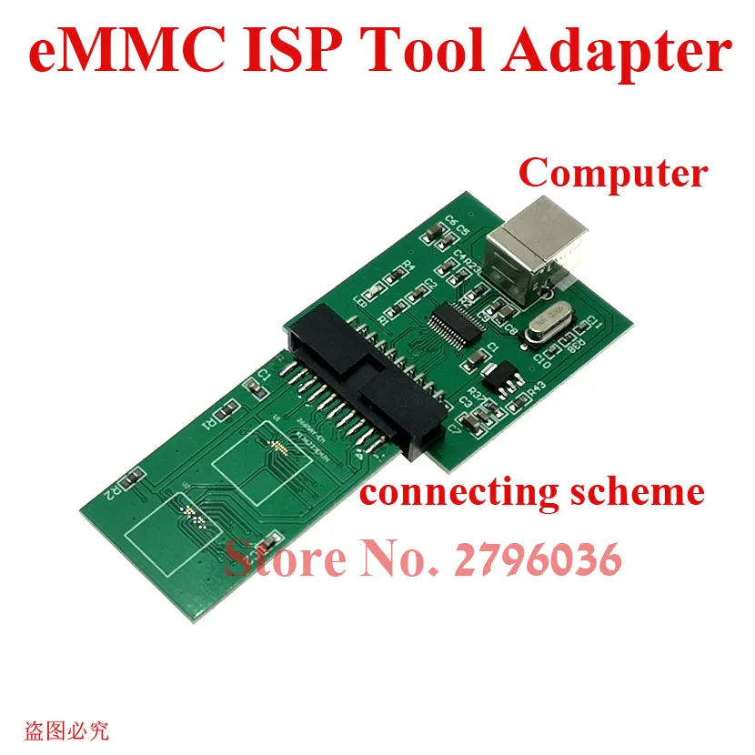 EMMC ISP адаптеры инструментов для UMT Dongle /UMT Pro / NCK Dognle и GSM Shield BOX|Детали устройств