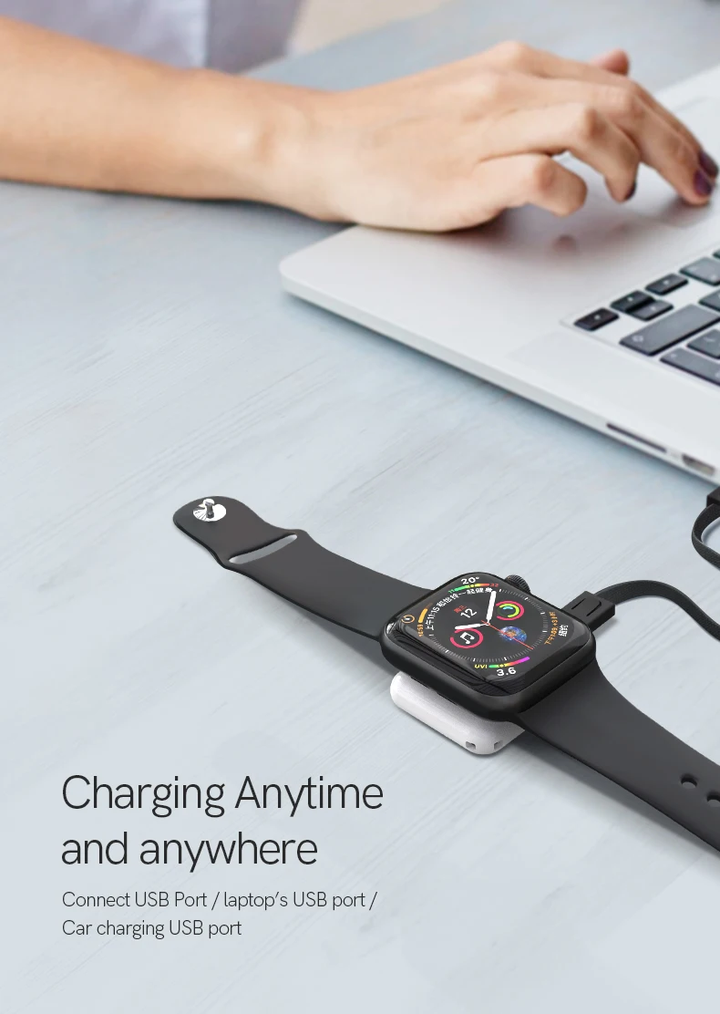 OISLE мини беспроводное зарядное устройство для Apple Watch 5 4 3 2 1 Серия i watch Быстрый Магнитный шнур зарядный кабель Быстрая Зарядка Док-станция