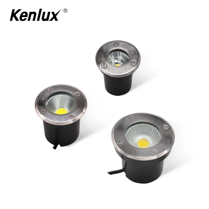 Встраиваемый светодиодный подземный светильник Kenlux, 3 Вт, 5 Вт, 7 Вт, 10 Вт, 12 Вт, AC85-265V, светодиодный светильник для подземных работ, декоративный светильник
