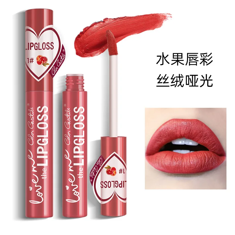 Ultra chic lips ink glossy LipGloss lip glaze Non-stick Cup Lipstick Nutritious matte Liquid Glitter Flip extremely Pigment |