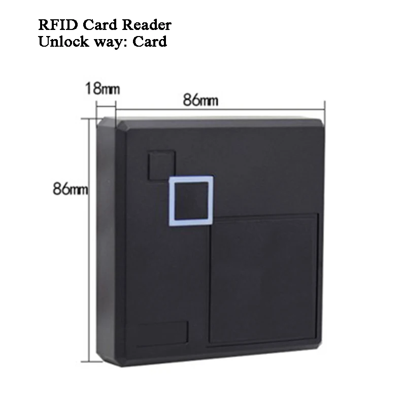 Ворота RFID замок доступа IC кард-ридер 13,56 МГц WG26/34 Mifare/14443A код/пароль дверной замок Пылезащитный/водонепроницаемый гаражный Открыватель