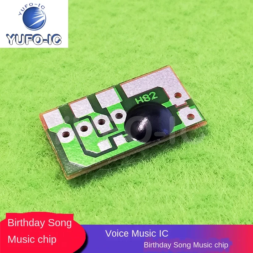 Free Ship 5pcs Happy Birthday Music Chip Voice Music Ic Power Cycle