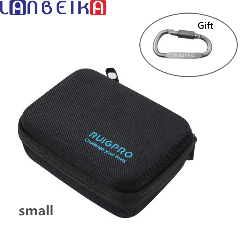 LANBEIKA для хранения сумка Защитный чехол коробка маленькая Размеры Сумки из натуральной кожи для экшн-камеры GoPro Hero 8 7 6 5 SJCAM SJ9 SJ8 SJ6 DJI OSMO экшн Камера сумка