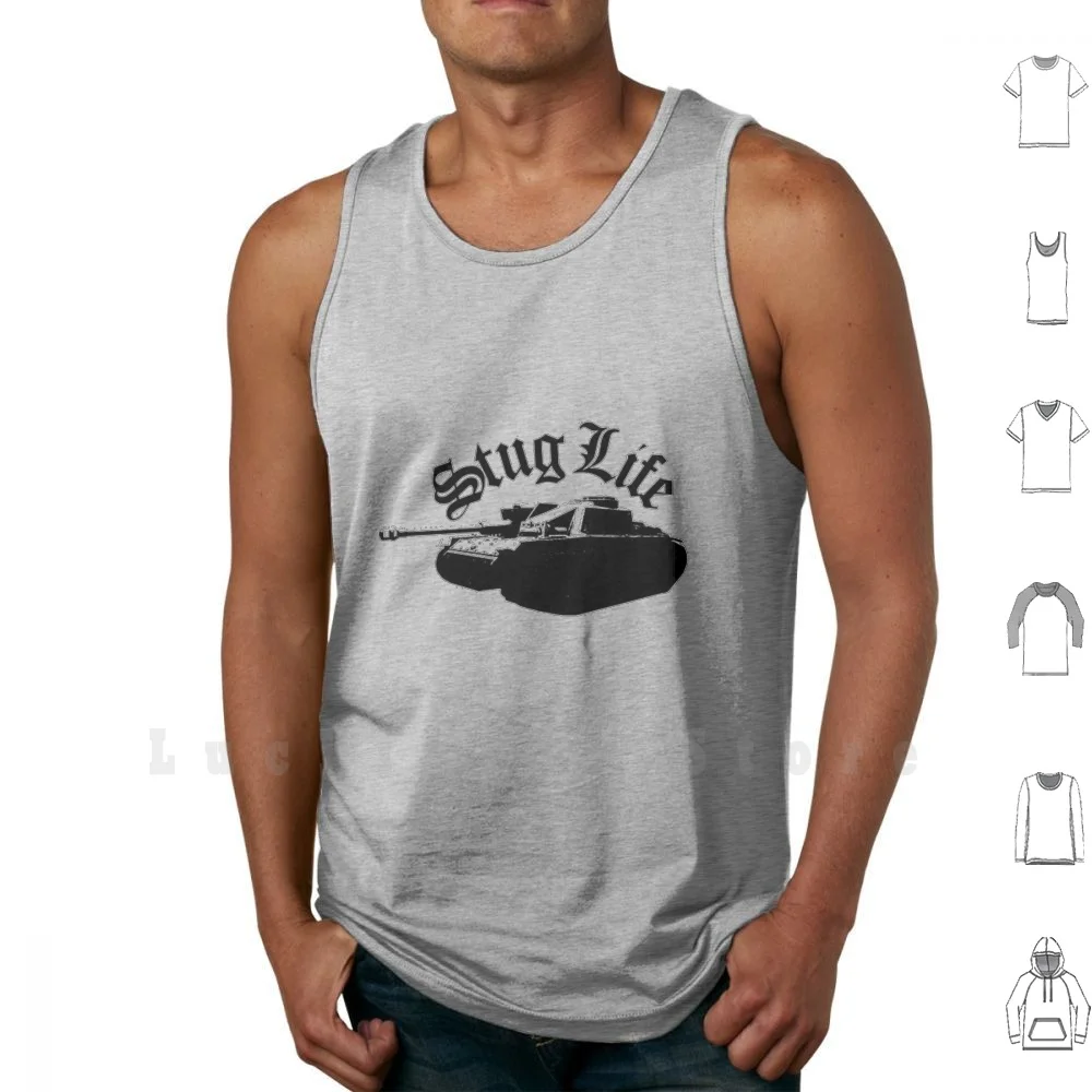 The Stug Life Tank Tops Gilet Senza Maniche Stug Tanks World Of Tanks Wot Germany Wwii Ww2 World War