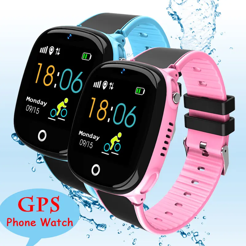 

2019 Kids Smart Watch GPS Psitioning Camera & Remote Monitoring 1.44 HD G+F Anti-fall Screen Pedometer IP67 Waterproof Children