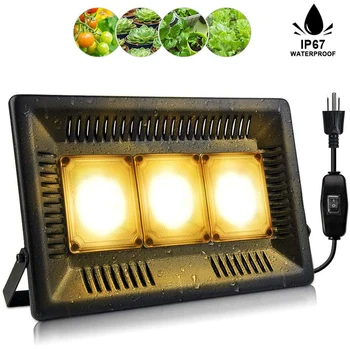 

450W Plant Growing Floodlight Flowers Growing Light Flowers Full Spectrum Indoor Space-saving Lamp for Hydroponic