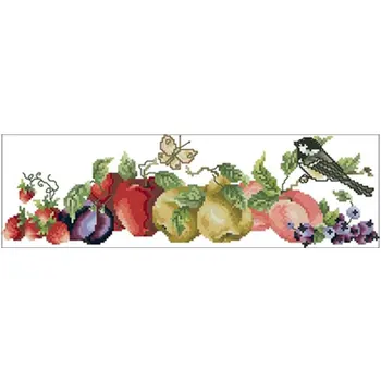 

Fruit harvest patterns Counted Cross Stitch 11CT 14CT 18CT DIY Chinese Cross Stitch Kits Embroidery Needlework Sets home decor