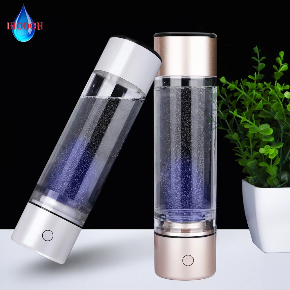 Rechargeable Nano Bottle High Hydrogen Water Generator Smart Cup Molecular Resonance 7.8Hz Multifunction Mini Pure H2 Ventilator