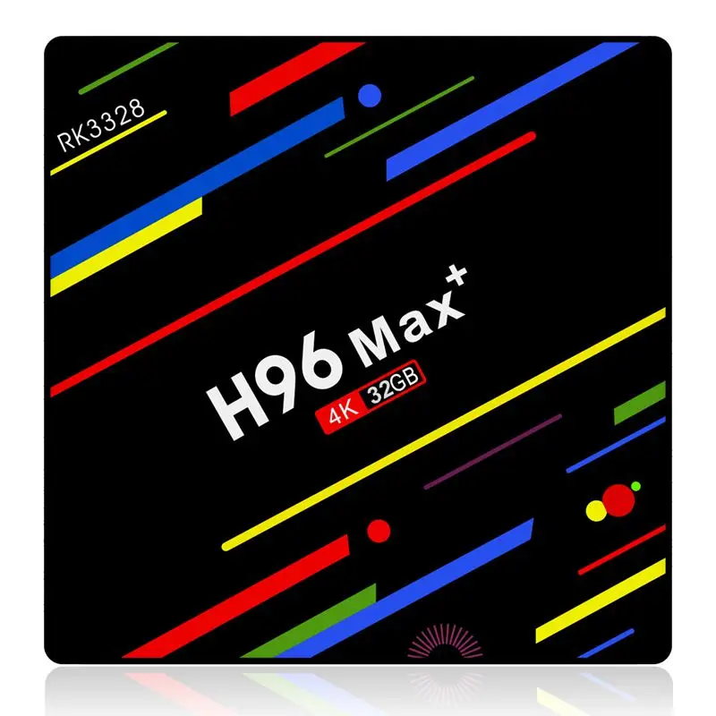 H96 Max Plus Android 8,1 ТВ приставка 4 Гб ОЗУ ТВ приставка Rk3328 четырехъядерный 2,4G/5G Wifi 4K смарт медиаплеер H96 Pro Max