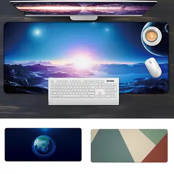 

Universe Earth Non-Slip Computer Game Mouse Pad Table Desk Keyboard Mat Cushion Creative unique keyboard and mouse desk mat