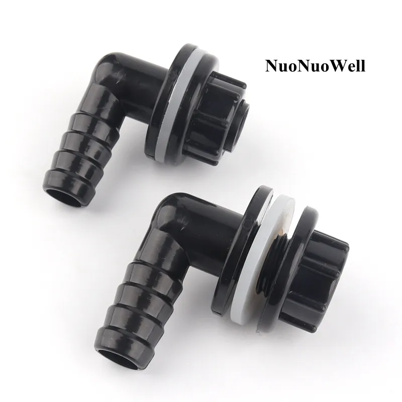 

1pc 3/8" ~ 14mm Aquarium Fish Tank Hose Joints Aquatic Pet Water Tank 90 Degree Elbow Drainage Joint Water Pipe Drain Connectors