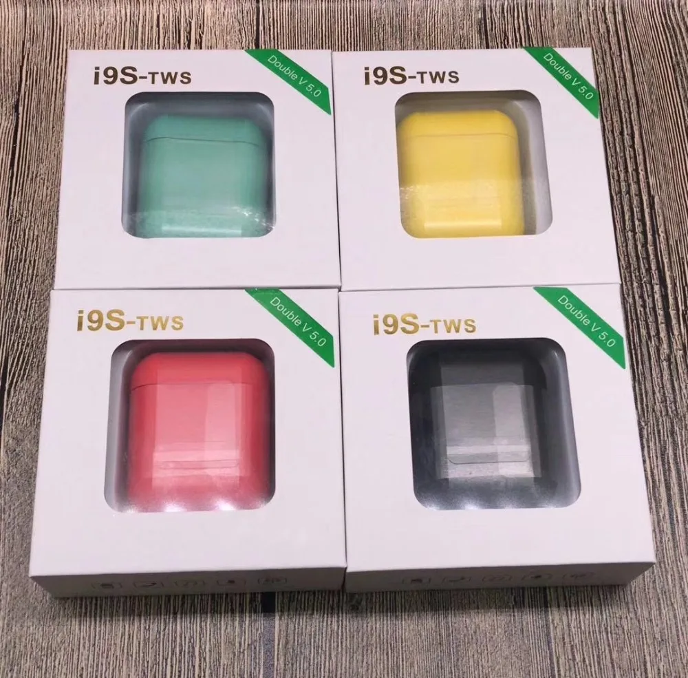 

Colorful I9s TWS Earbuds Bluetooth 5.0 Earphones Wireless Headset for Iphone Xs 8 7 for All Andriod Phone
