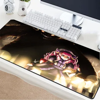

Yuzuoan League of Legends pattern large size mouse pad custom game player must have keyboard pad internet cafe game table pad