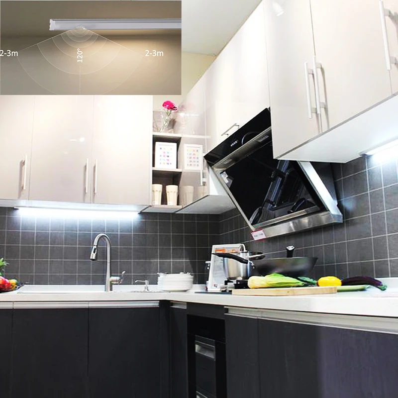 Built-in ultra-fino luzes do armário de parede