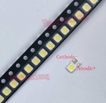 

100pcs/Lot SMD LED 3228 2828 3V 1W Cool White For TV Backlight Application