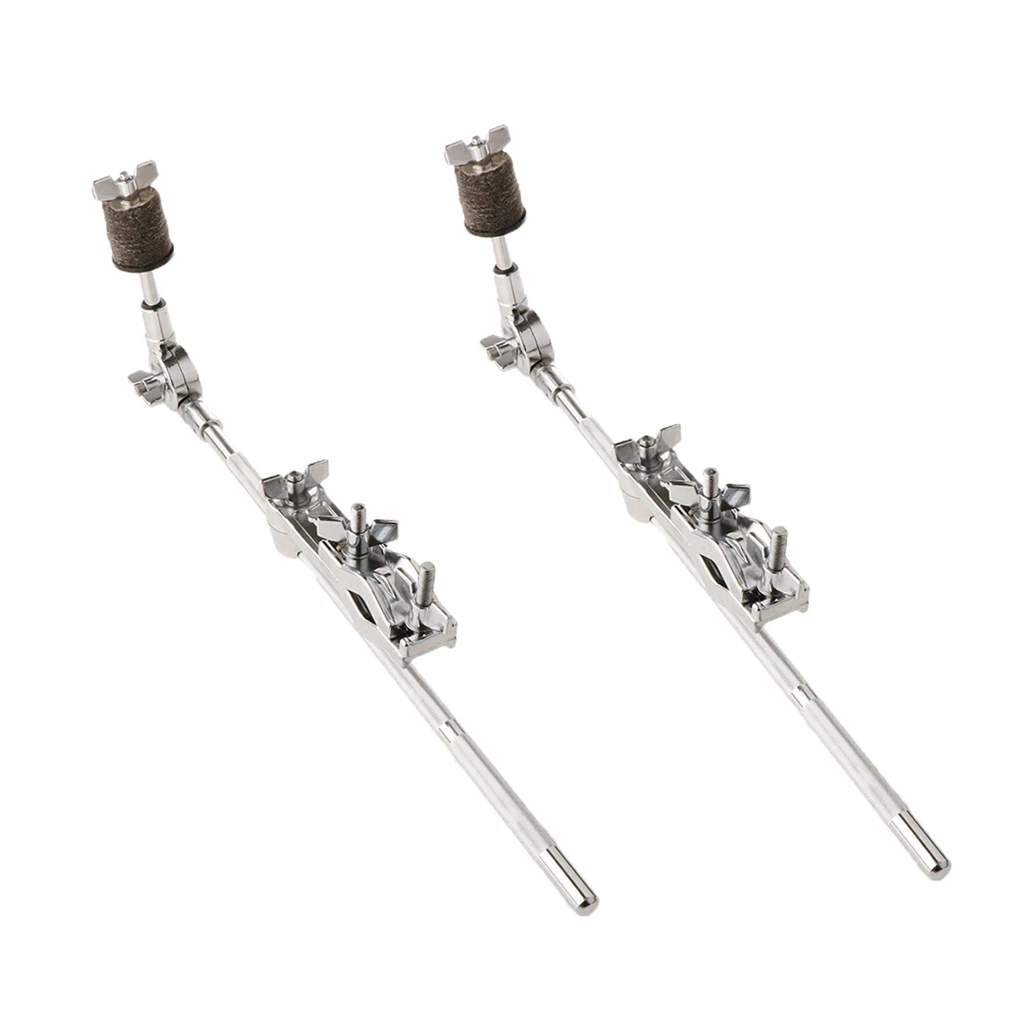 MagiDeal 2 Pcs Drum Clamps Extension Clamps for Instruments Drum Accessories