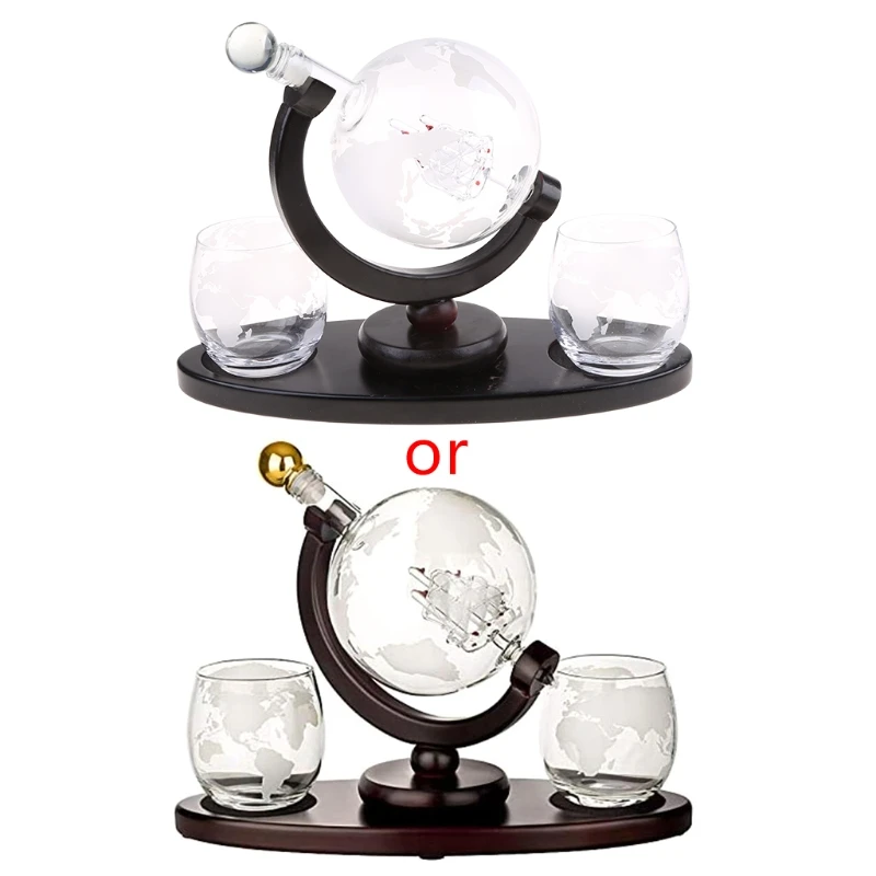 Description Picture 2 of itemGlobe Whiskey Decanter