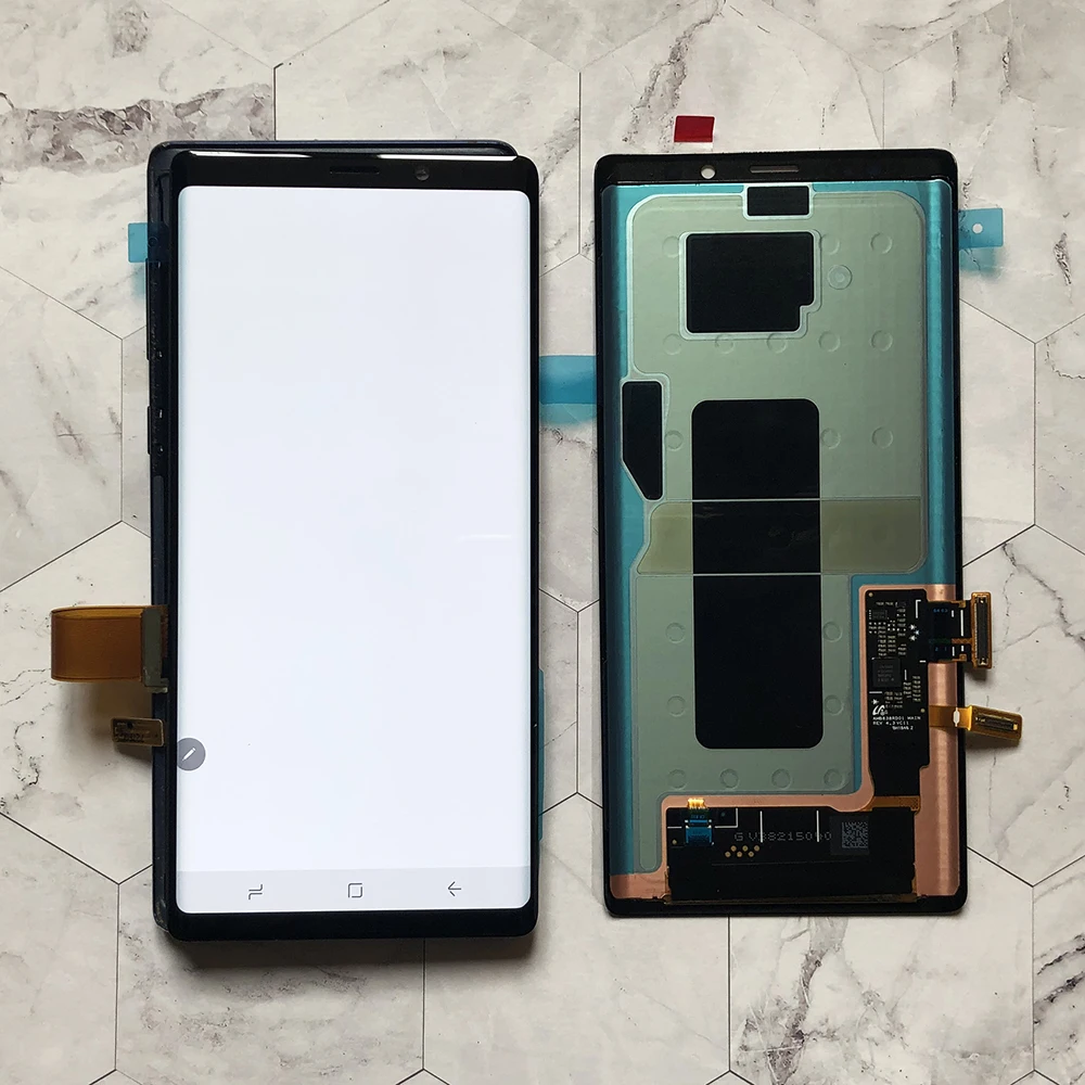 Оригинальный AMOLED ЖК дисплей 6 4 дюйма для SAMSUNG GALAXY Note 9 Note9 N960F N9600 N960N сенсорный экран