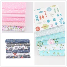 DIY Лоскутная Ткань Детская саржевая хлопковая ткань платье Детское цветочное шитье стеганая ткань с принтом домашняя вышивка ручной работы материал