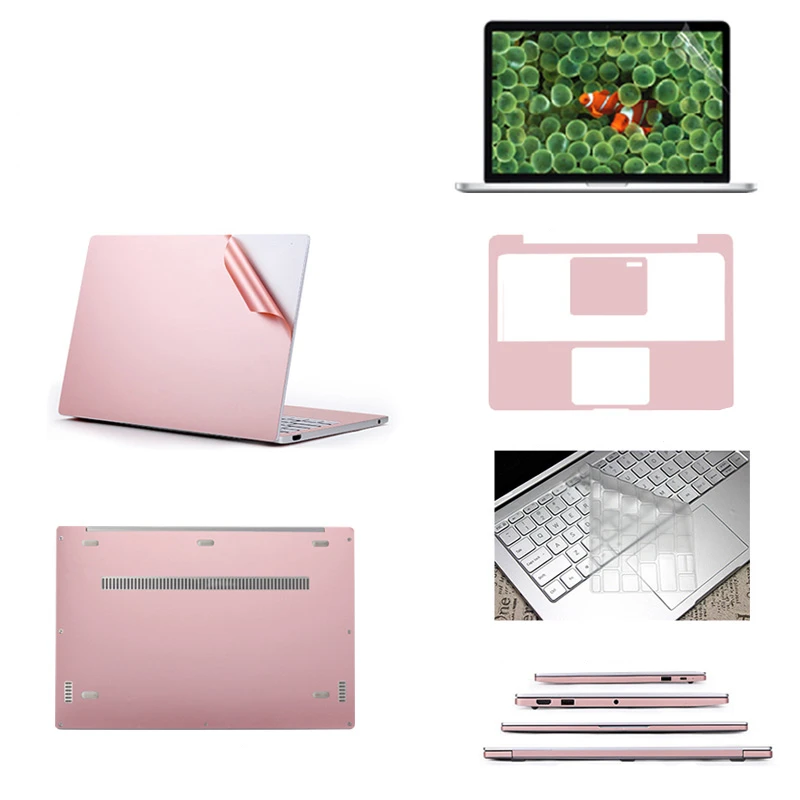 Матовая черная наклейка для ноутбука Xiao mi notebook mi Air 12 13 Red mi Book 14 Виниловая наклейка для Xiao mi Pro 15,6 чехол для клавиатуры