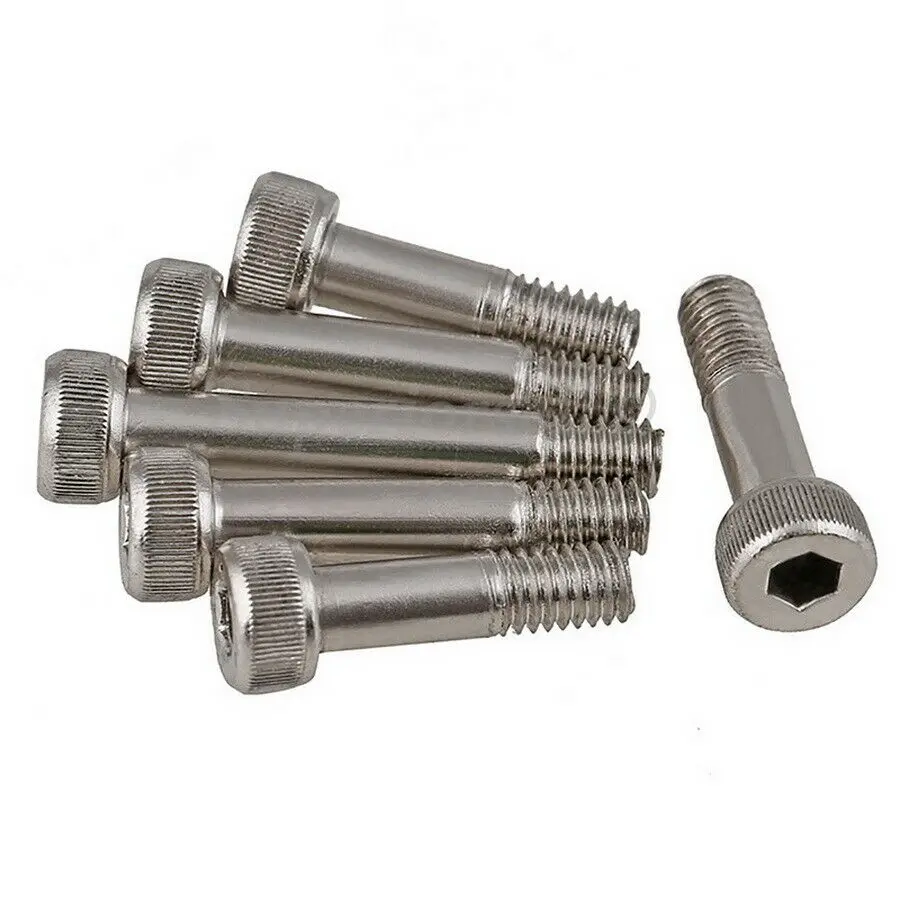 M2 M3 M4 Half-threaded Hex Hexagon Socket Cup Head Bushing Screw Carbon Steel Nickel Plated Allen Semi Thread Screws Grade 12.9 M2 M3 M4 Half-threaded Hex Hexagon Socket Cup Head Bushing Screw Carbon Steel Nickel Plated Allen Semi Thread Screws Grade 12.9