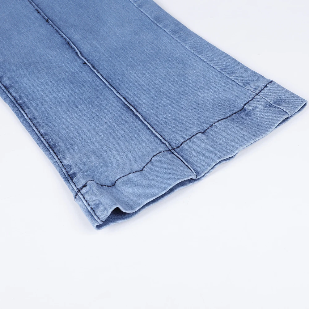SFIT Новинка, женские рваные джинсы бойфренда с высокой талией для женщин, плюс размер, брюки, расклешенные джинсы, обтягивающие джинсы для женщин