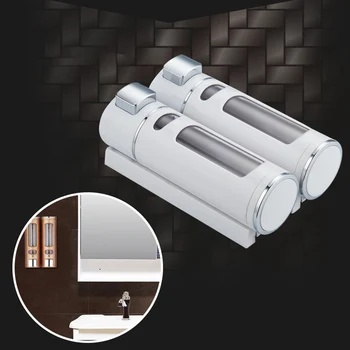 

Home Soap Dispenser Wall-mounted Hotel Bathroom Shower Gel Shampoo Dispenser DC112