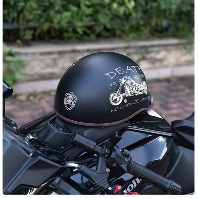 Helm Motor Retro Bobber/Cafe Racer 