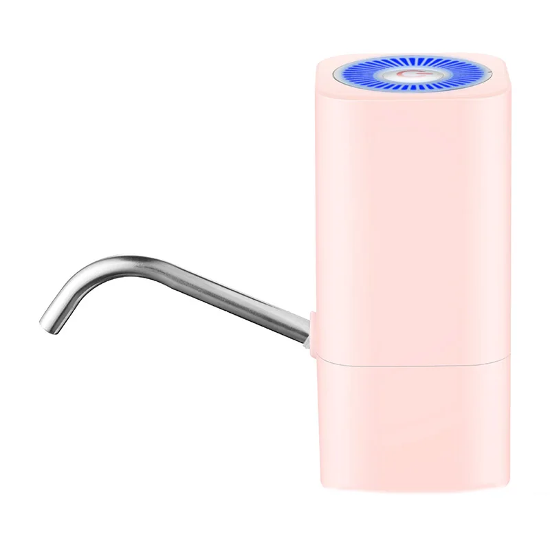 

Wireless Electric Water Pump with Light USB Charging Automatic Water Dispenser Home Outdoor Camping Barreled Water Bottle Pump