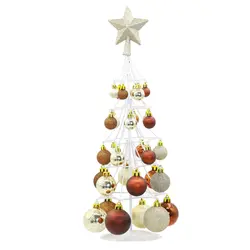 Мяч башня ремесло Новогоднее Рождественское украшение Праздничная елка Топ Звезда Мини Дом макет подарок украшения вечерние поставки