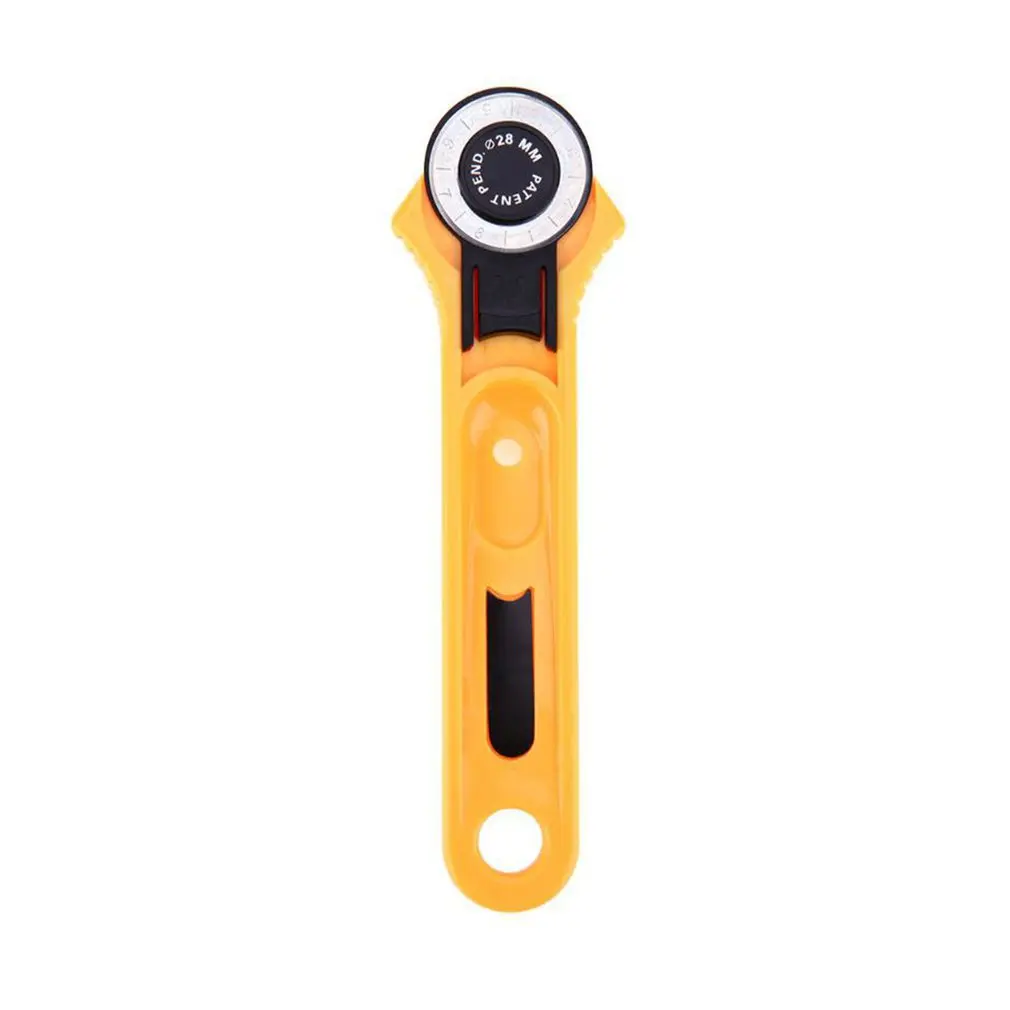 

28/45mm Patchwork Roller Wheel Round Knife Cloth Rotary Cutter Cutter Fabric Leather Craft Cutter DIY Arts Crafts Sewing Tool