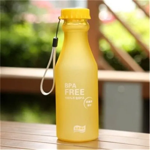 550ML BPA Free Drinkware Leak-proof Plastic Portable Kettle Non-breakable Soda Bottle Sealed Water Cup Beverage Water Bottle