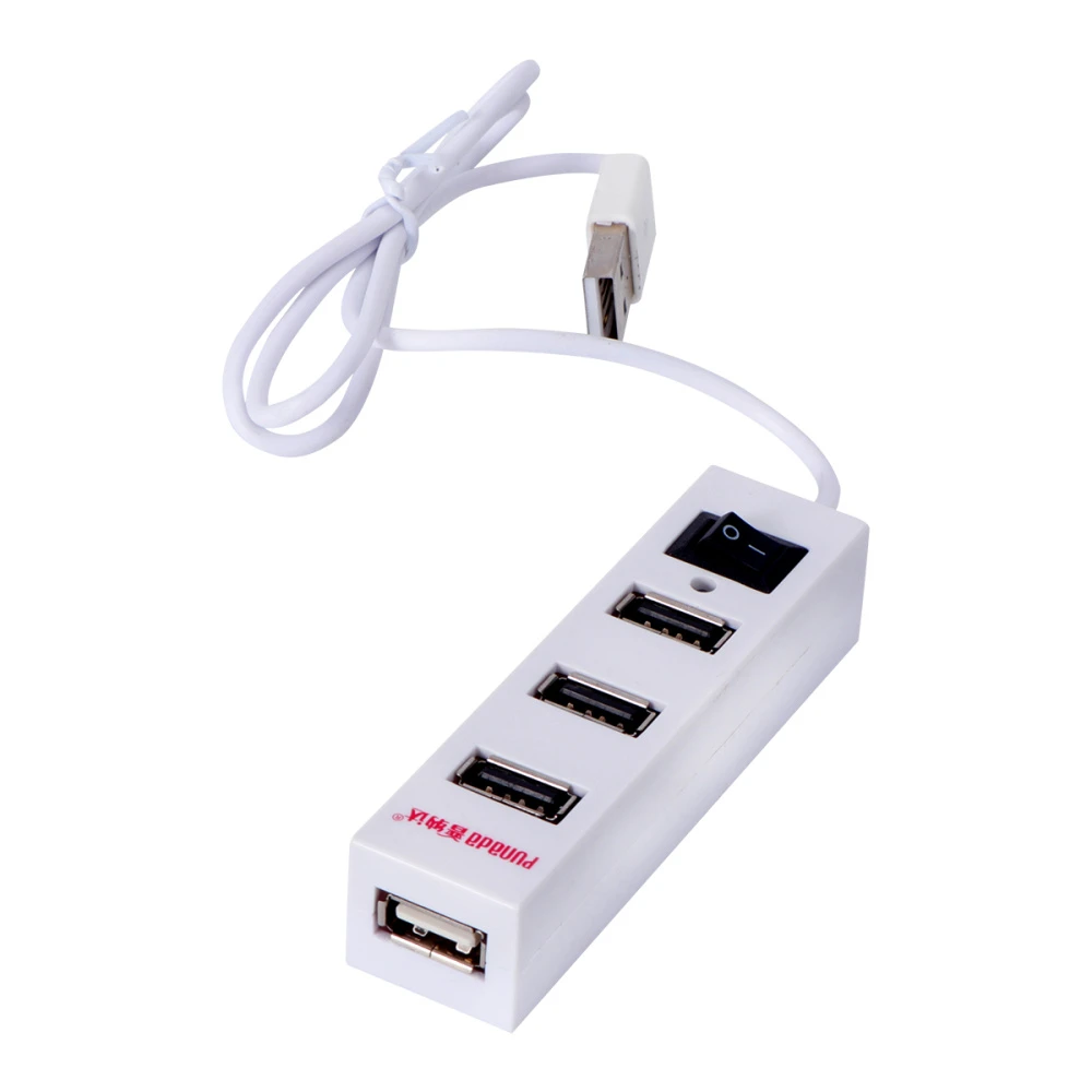 Hub USB profesional de alta velocidad, puerto 2,0, cargador múltiple para estudiantes, oficina y hogar, unidad|Concentradores USB| - AliExpress