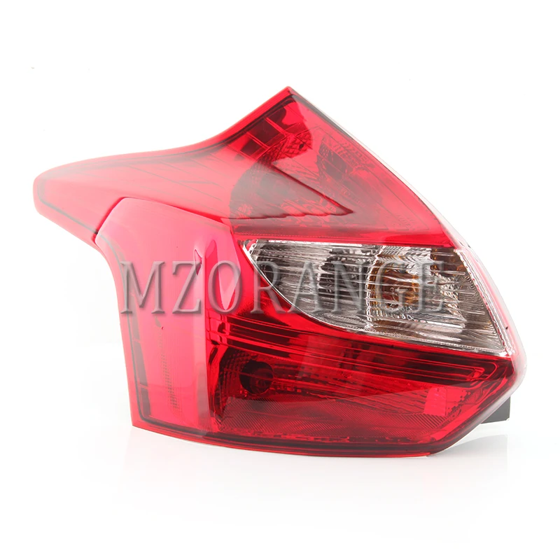 US $73.00 MZORANGE Rear Tail Light Lamp For  Focus Hatchback 2012 2013 2014 Car Styling Accessories Left Right With Bulb