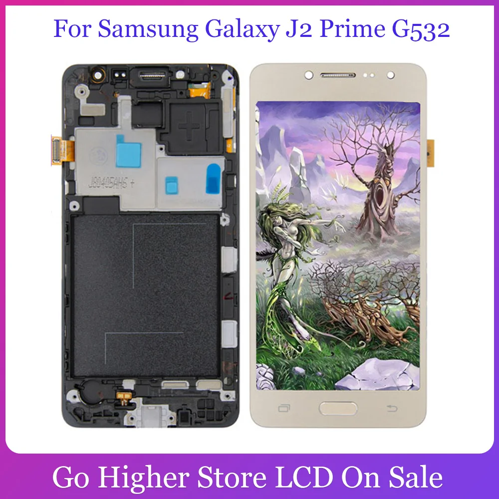 Для Samsung Galaxy J2 Prime G532 ЖК SM G532F дисплей сенсорный экран дигитайзер модуль в