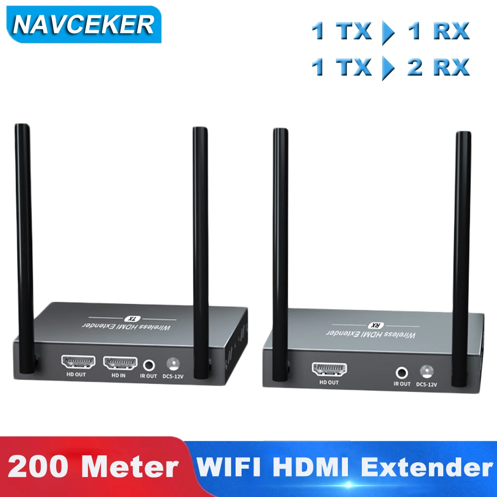 330Ft Hdmi Trasmettitore Senza Fili 5Ghz Ricevitore Trasmettitore Hdmi Senza Fili Con Ir Wifi Extensor Hdmi Wireless Extender Zy-Dt216