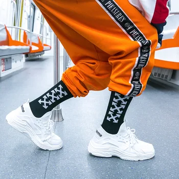 

Mens Crew Cotton DHL Express Hip hop Socks Vetements Style Letter Print hipster Men Woman Fashion Sock Skaterboard Streetwear