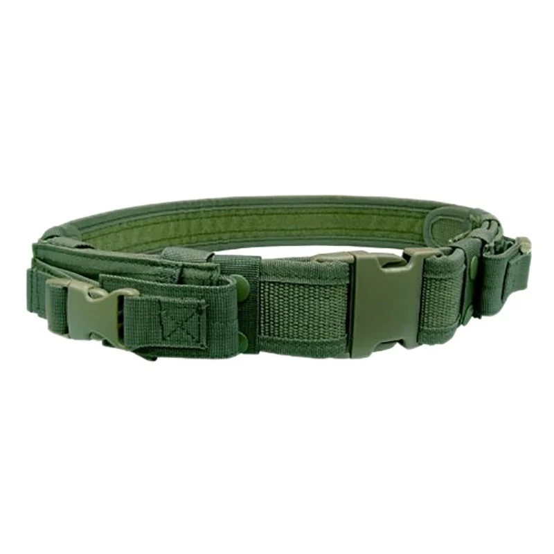 

Multi-functional Tactical Belt Military Tactical Unisex Durable Canvas Belt Hunting Material Outdoor Utility