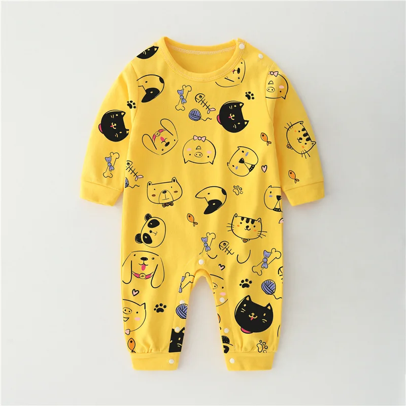 Brand Designer Costume For Baby Girls And Boys Overalls Long Sleeve Clothing Onesie Baby Infant Rompers Kids Minnie Jumpsuit cool baby bodysuits	 Baby Rompers