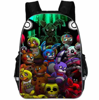 

New Kids Five Nights At Freddys Backpacks Anime Fnaf Backpack Boys Girls School Bags Children Book Bag Mini Daily Backpack