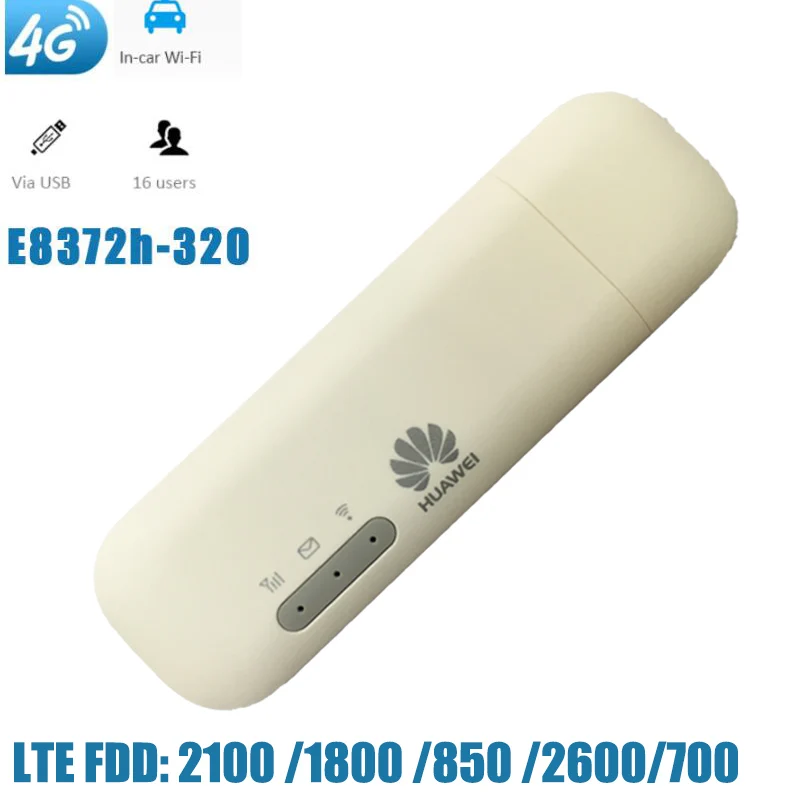 Разблокированный мобильный телефон Huawei E8372h 320 e8372 Wingle LTE Универсальный 4g модем sim