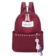 Модный рюкзак для женщин, Повседневный, большой объем, легкий, ткань Оксфорд, рюкзак, простой, многофункциональный, дорожная сумка на плечо