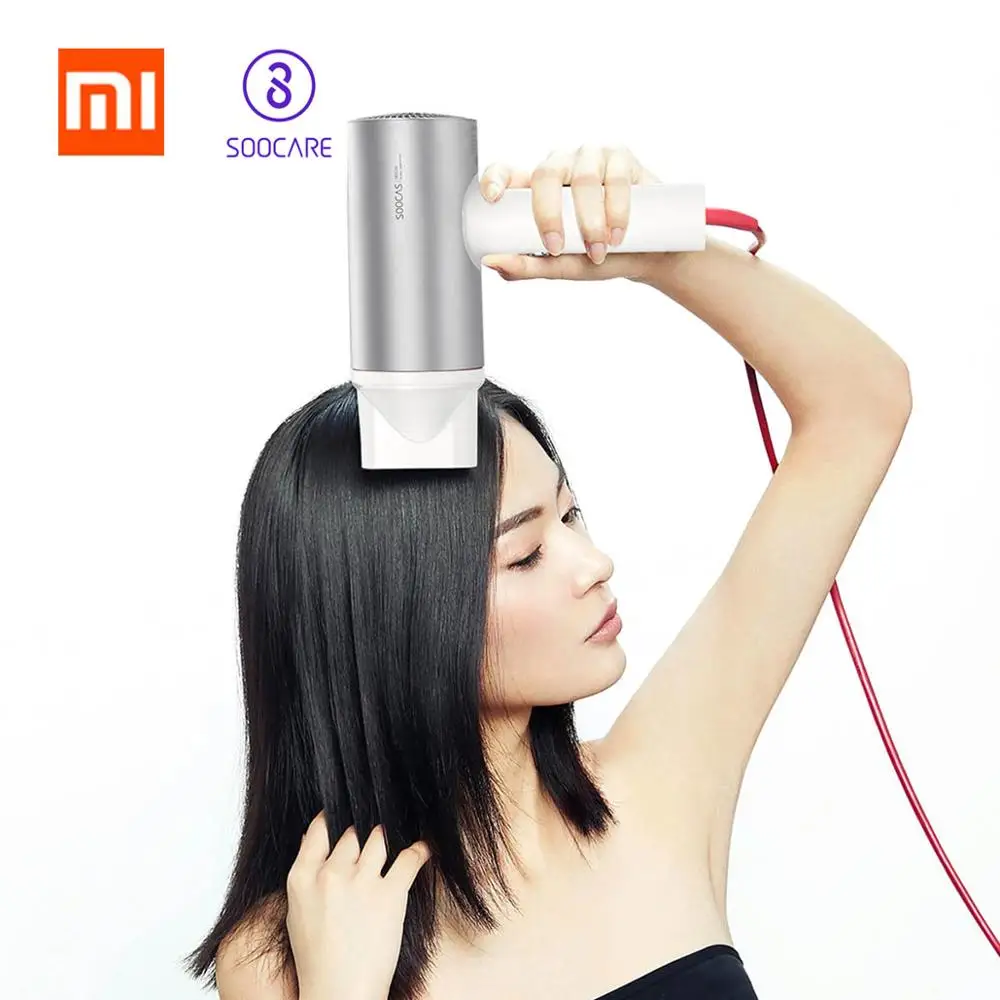 xiaomi Soocas Hair Anion H3 быстросохнущие инструменты для волос 1800 Вт для xiaomi Smart Home комплекты mi фен дизайн для xiaomi mi jia