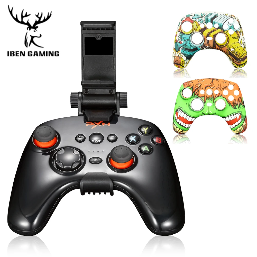  PXN-9618 Bluetooth Gamepad Wireless Controller For PC Laptop IOS Android Smart Phone Steam PUBG